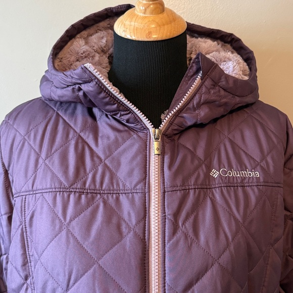 Columbia Women's Purple Quilted Jacket Sz XL - Picture 2 of 8